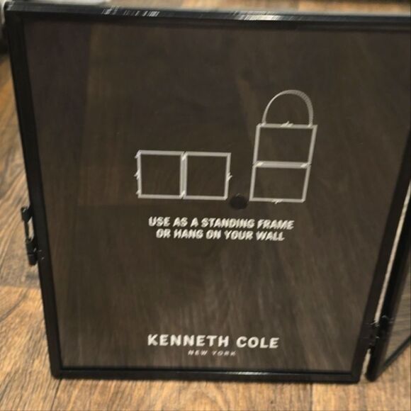 Kenneth Cole New York 8X10 Hinged Double Standing/Hanging Photo Frame - Picture 6 of 6